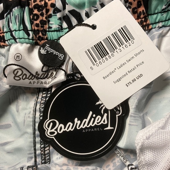 Boardies Tiger Palm Tree Swim Shorts BNWT - Picture 9 of 11